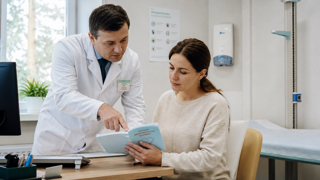 oformlenie medicinskoj knizhki osmotr i dokumenty 763b4f1b